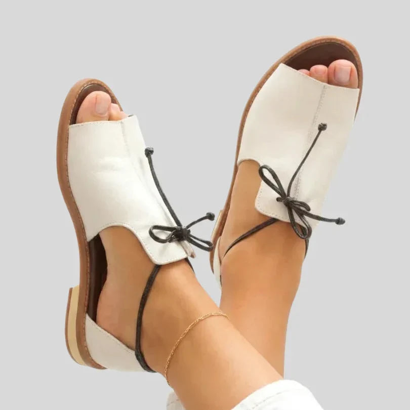 Julieta | Sandalias con Cordones