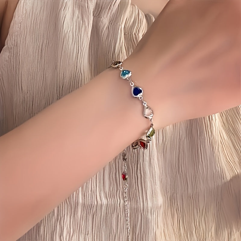 Melany | Pulsera Única en Forma de Corazón