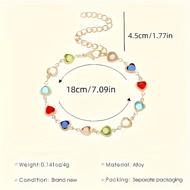Melany | Pulsera Única en Forma de Corazón
