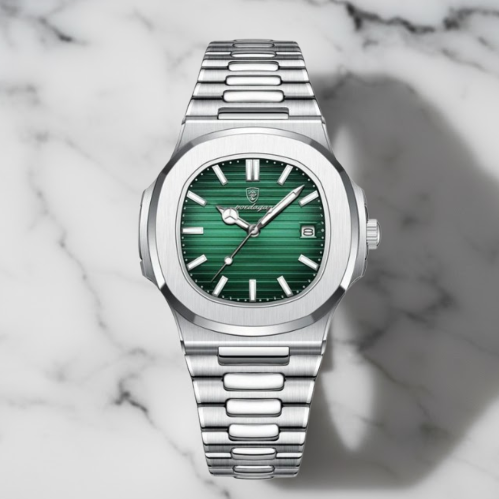 Hugo | Reloj de acero atemporal para hombre