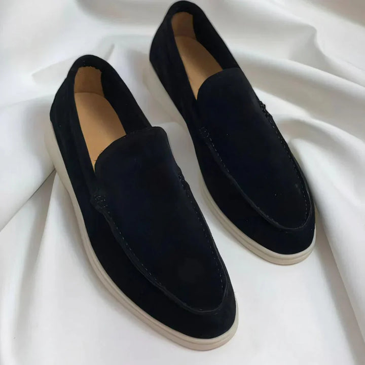 Lorenzo | Mocasín de ante premium
