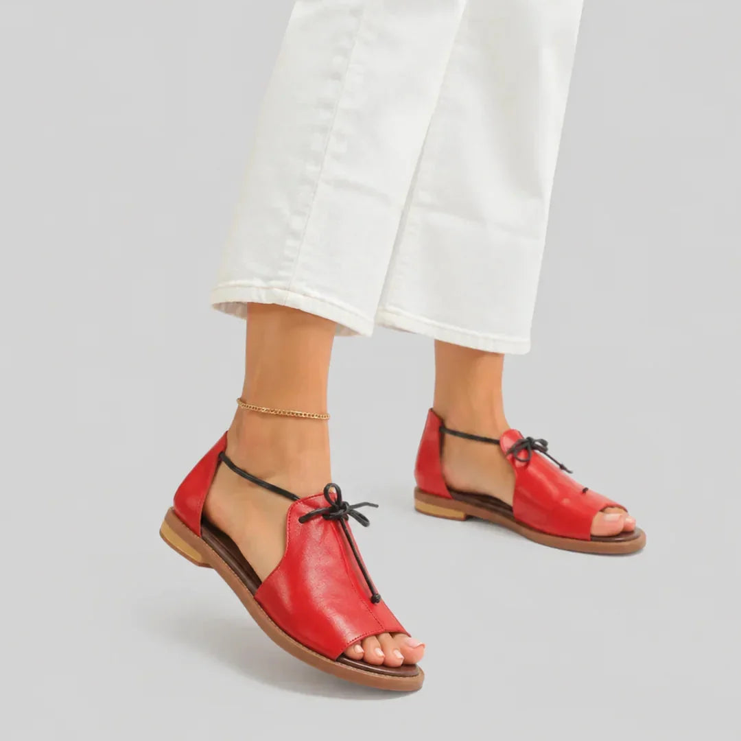 Julieta | Sandalias con Cordones