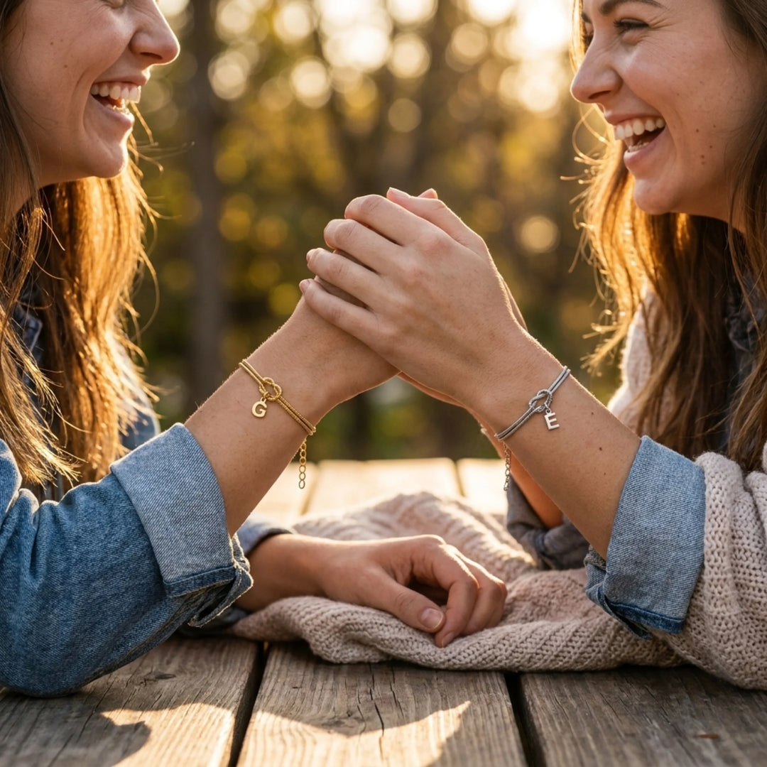 Forever Knot | Pulsera Lazo Eterno con Inicial