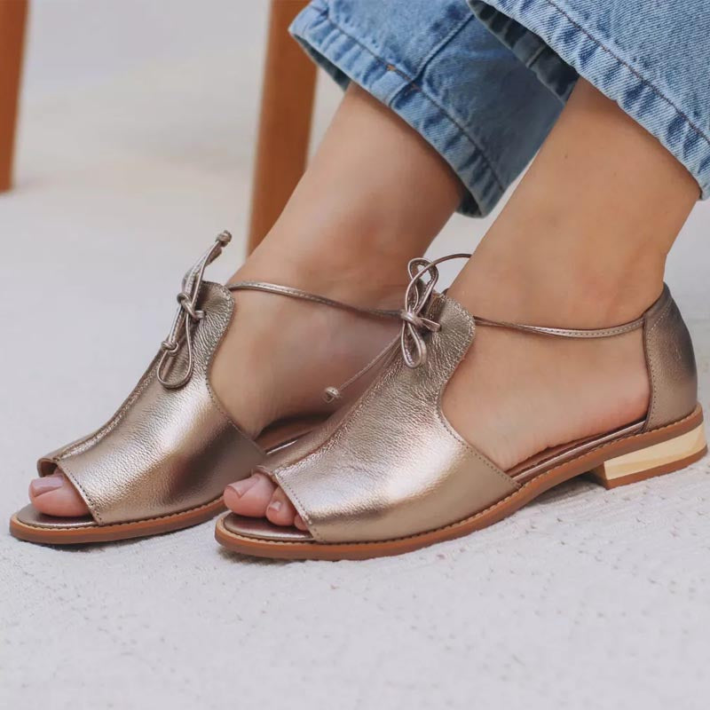 Julieta | Sandalias con Cordones