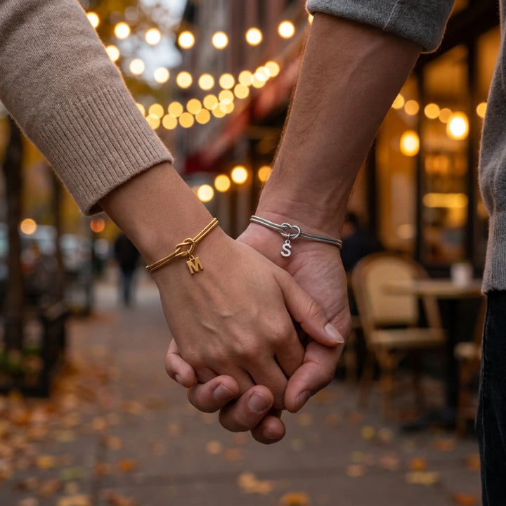 Forever Knot | Pulsera Lazo Eterno con Inicial