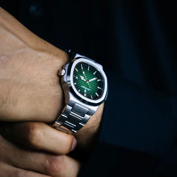 Hugo | Reloj de acero atemporal para hombre