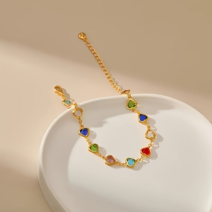 Melany | Pulsera Única en Forma de Corazón