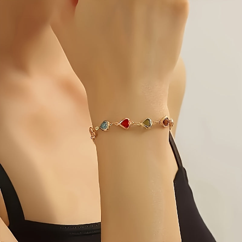 Melany | Pulsera Única en Forma de Corazón