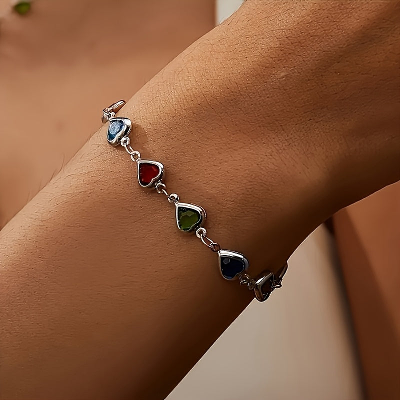 Melany | Pulsera Única en Forma de Corazón