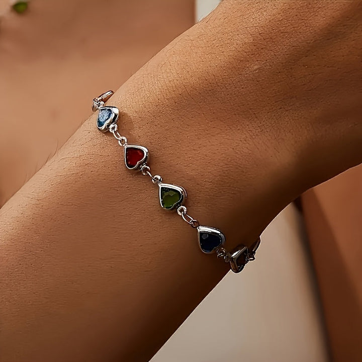 Melany | Pulsera Única en Forma de Corazón