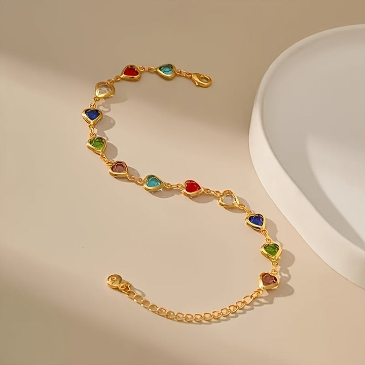Melany | Pulsera Única en Forma de Corazón