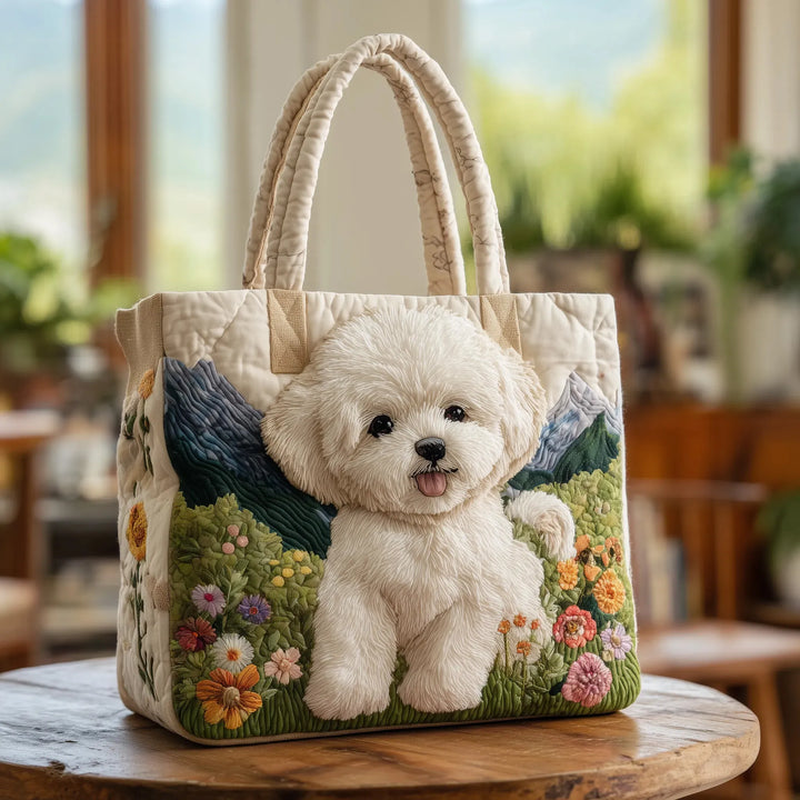 Bolso Acolchado Artesanal | Perro Encantado