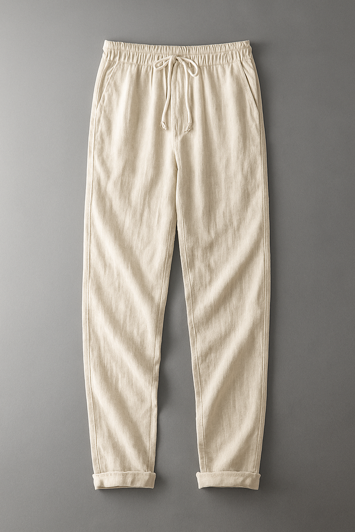 Lago | Pantalones Elegantes de Lino