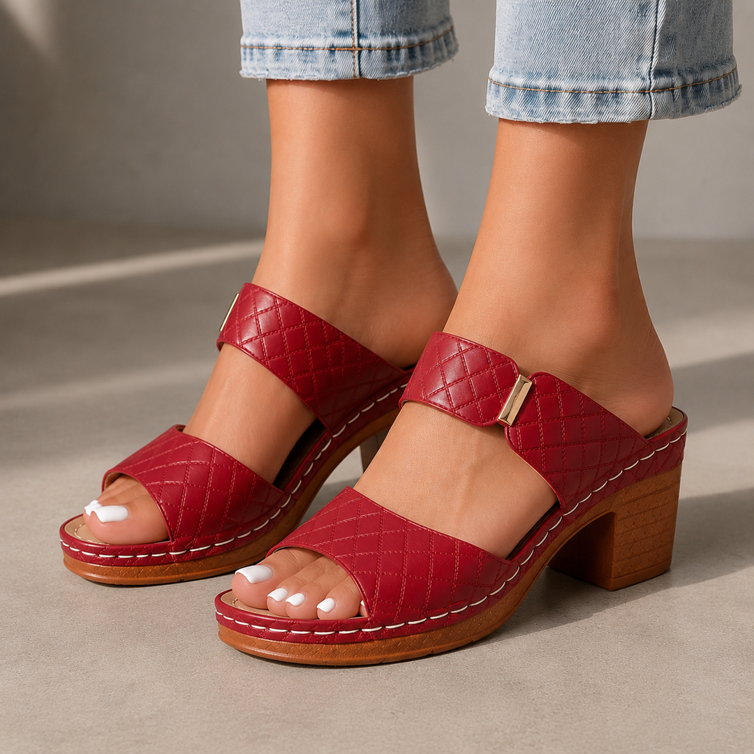 Bianca | Zapatos de tacón acolchados