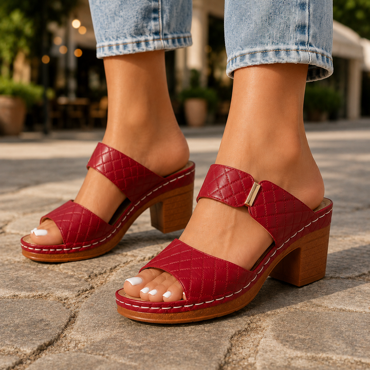 Bianca | Zapatos de tacón acolchados
