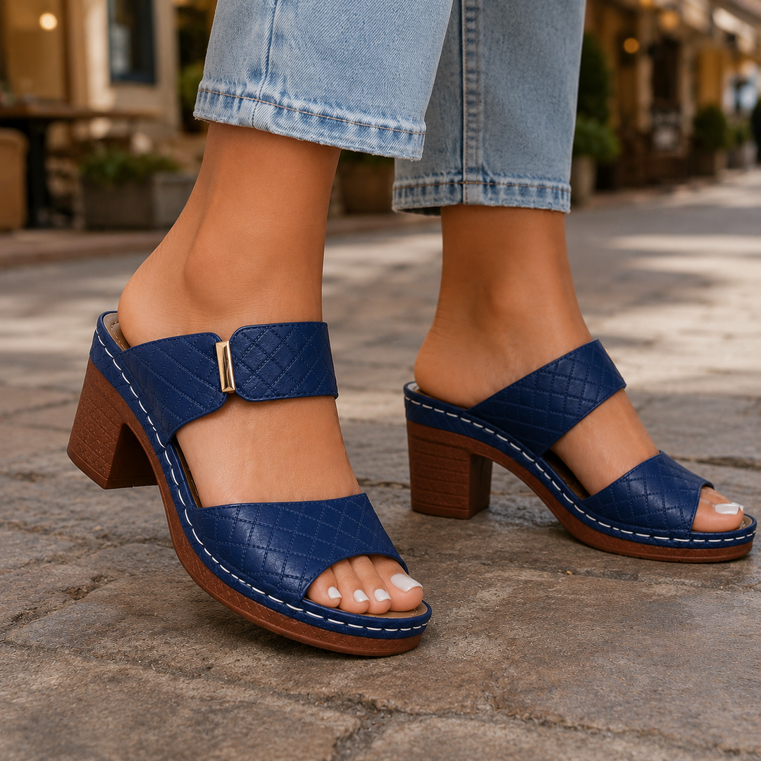 Bianca | Zapatos de tacón acolchados