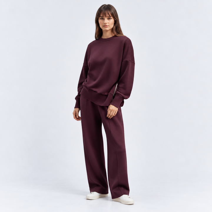 Emily | Conjunto Acolchado de Punto para Mujer