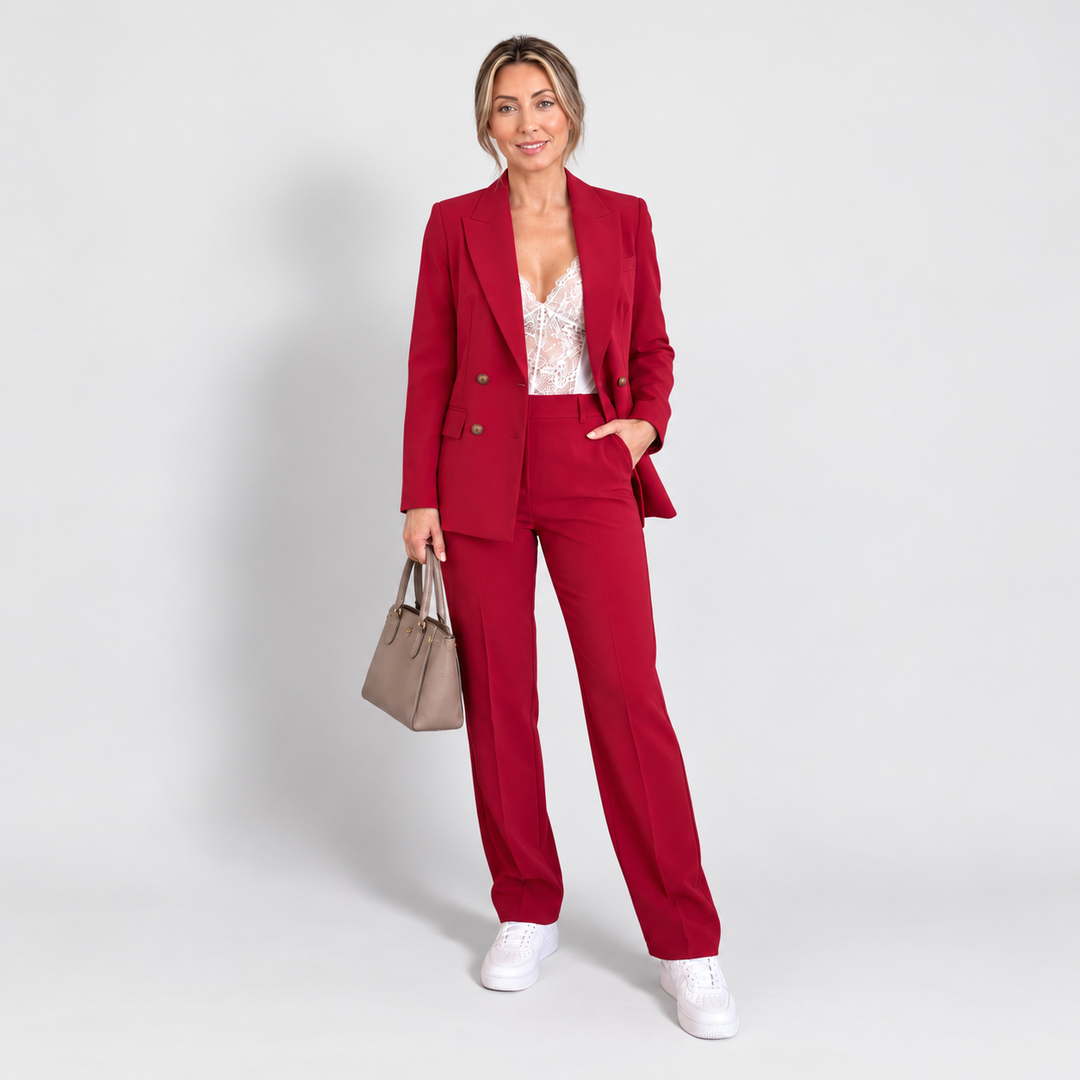 Licia | Conjunto de Americana y Pantalón Elegante