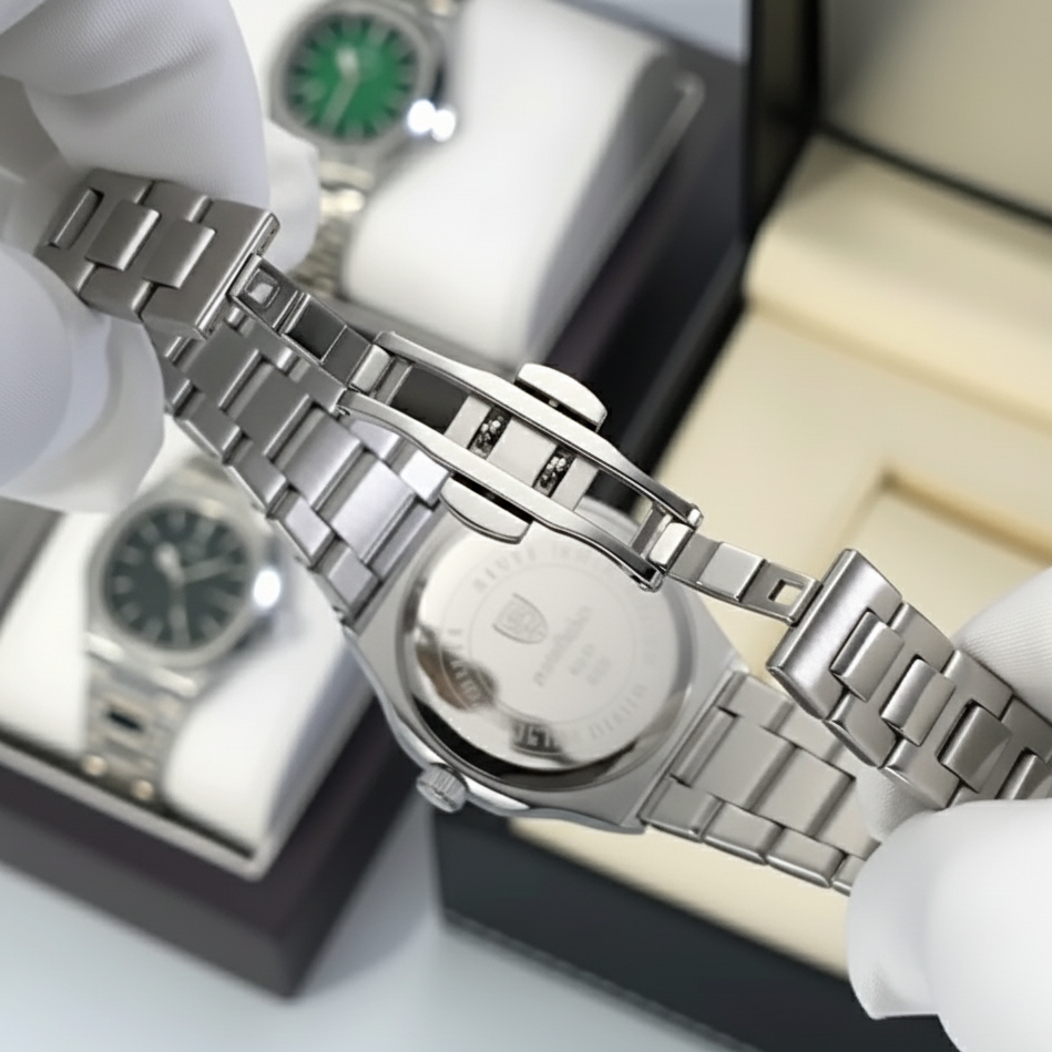Hugo | Reloj de acero atemporal para hombre