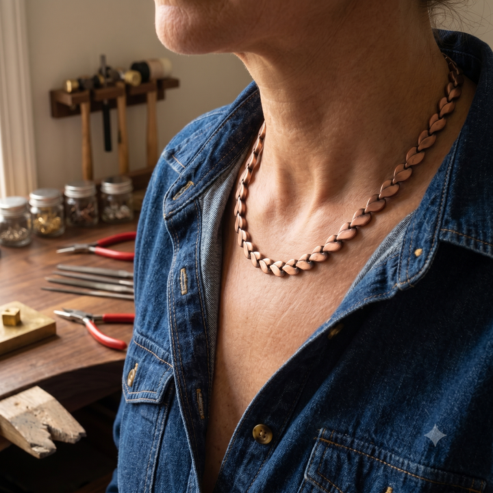 María | Collar de Cobre Briar