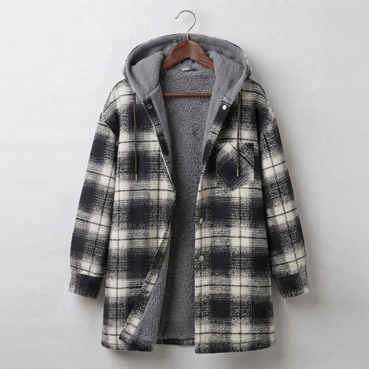 Piper | Camisa-Chamarra de Franela con Capucha