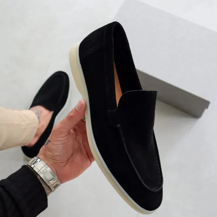 Lorenzo | Mocasín de ante premium