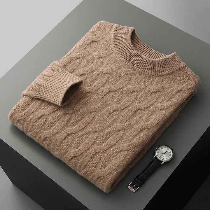 Graham | Suéter de Cachemira Jacquard