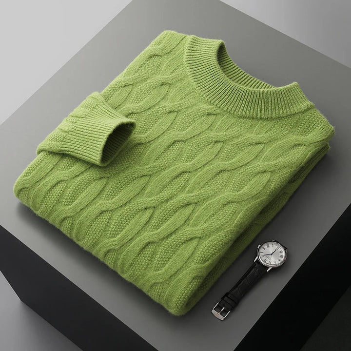 Graham | Suéter de Cachemira Jacquard