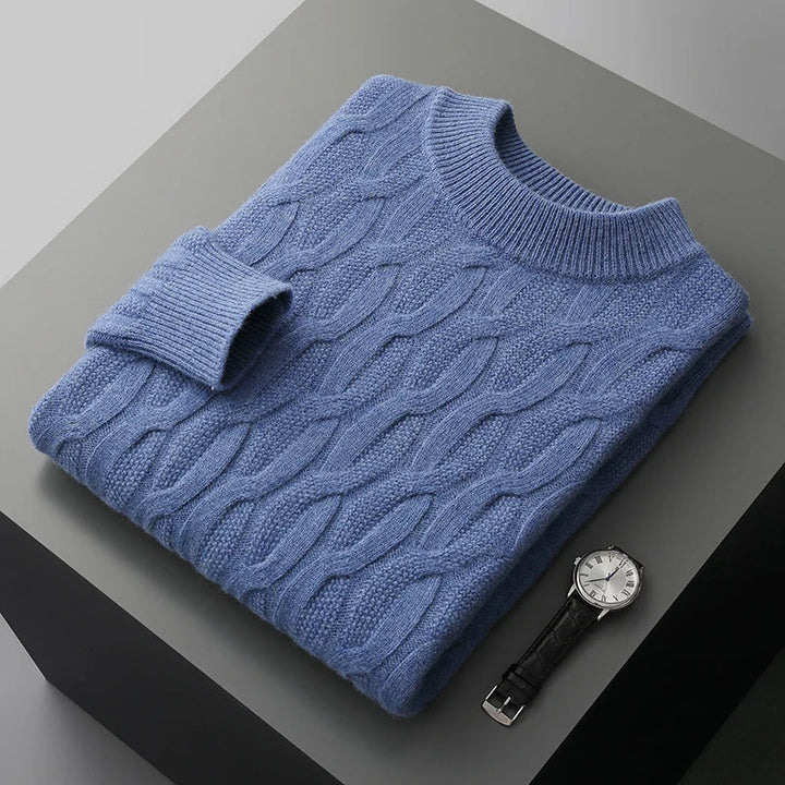 Graham | Suéter de Cachemira Jacquard