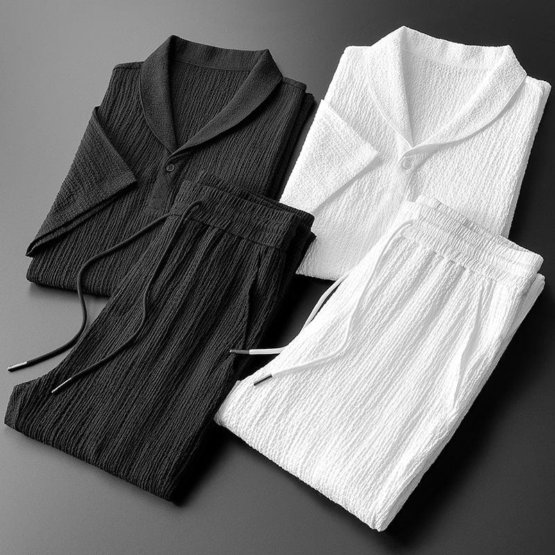 Rafael | Conjunto de lino estilo resort