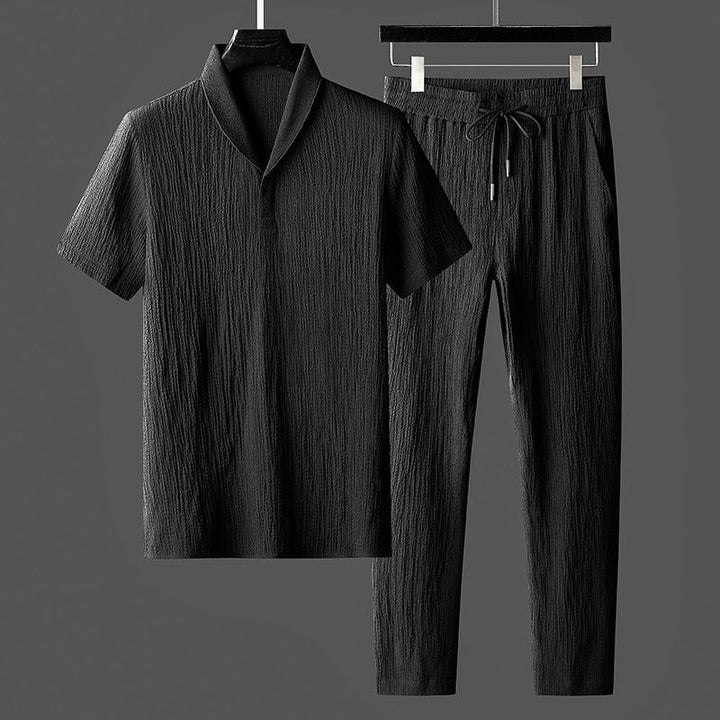Rafael | Conjunto de lino estilo resort