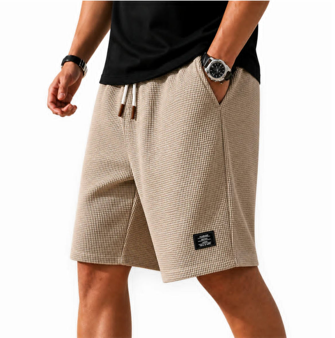 Marroqui | Bermudas Capri de Tejido Waffle