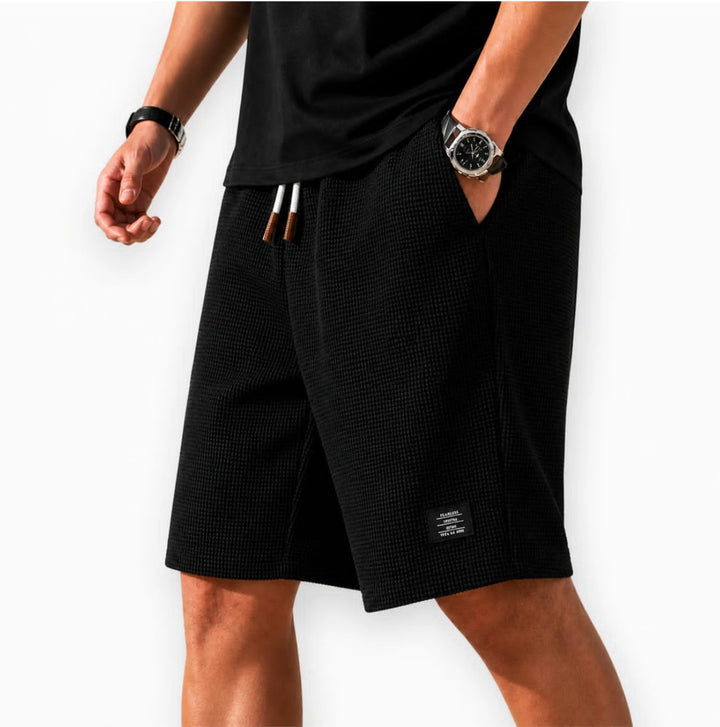 Marroqui | Bermudas Capri de Tejido Waffle