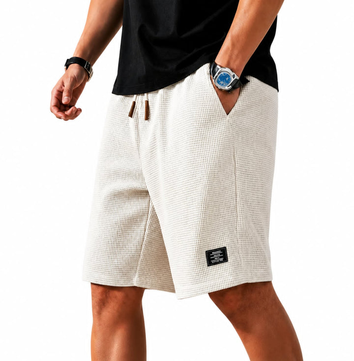 Marroqui | Bermudas Capri de Tejido Waffle