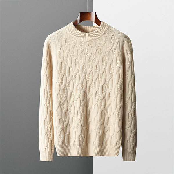 Graham | Suéter de Cachemira Jacquard