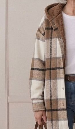 Piper | Camisa-Chamarra de Franela con Capucha
