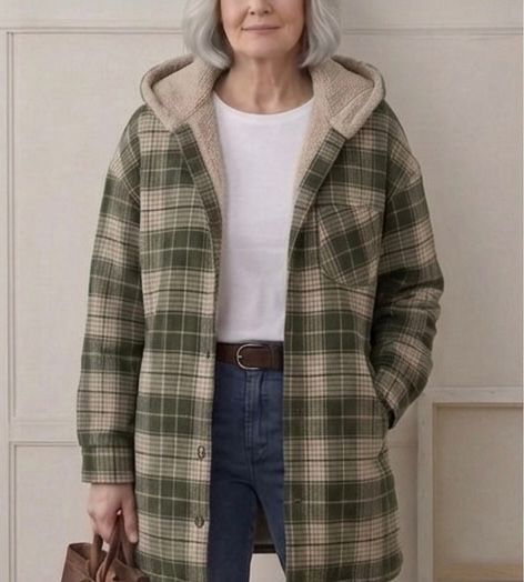 Piper | Camisa-Chamarra de Franela con Capucha