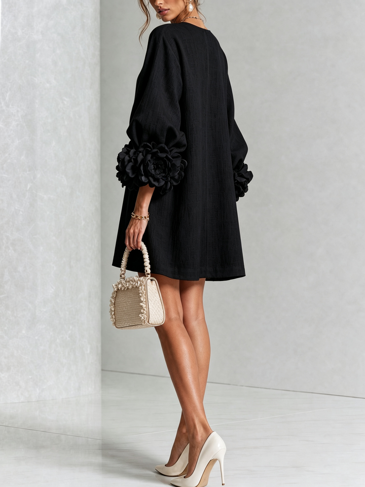 Lola | Minivestido Floral con Botones