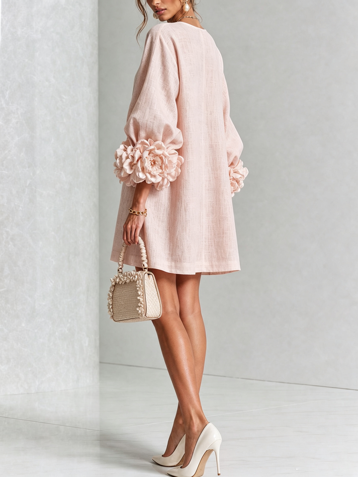 Lola | Minivestido Floral con Botones