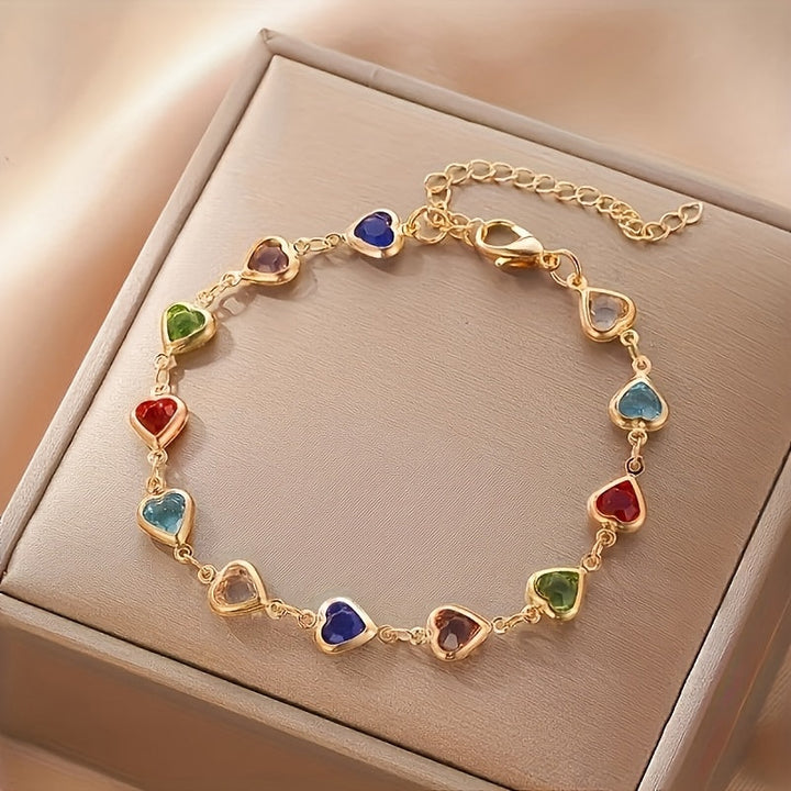 Melany | Pulsera Única en Forma de Corazón