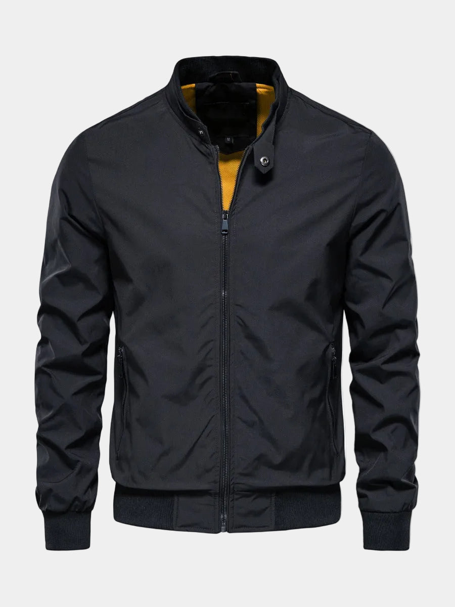 Stealth Onyx | Chaqueta bomber cortavientos slim fit