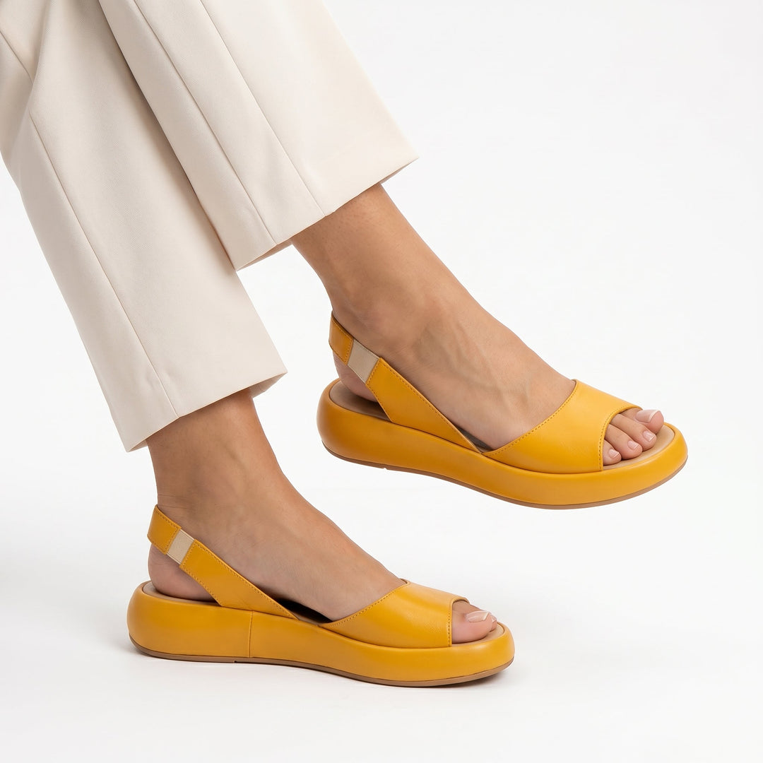 Cláudia | Sandalias Planas con Suela Anatómica