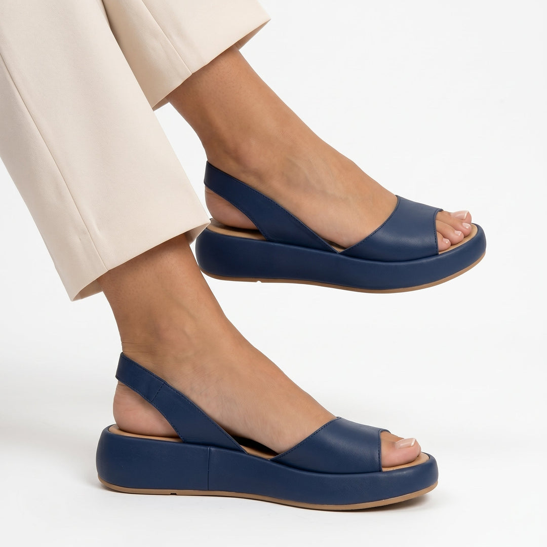 Cláudia | Sandalias Planas con Suela Anatómica