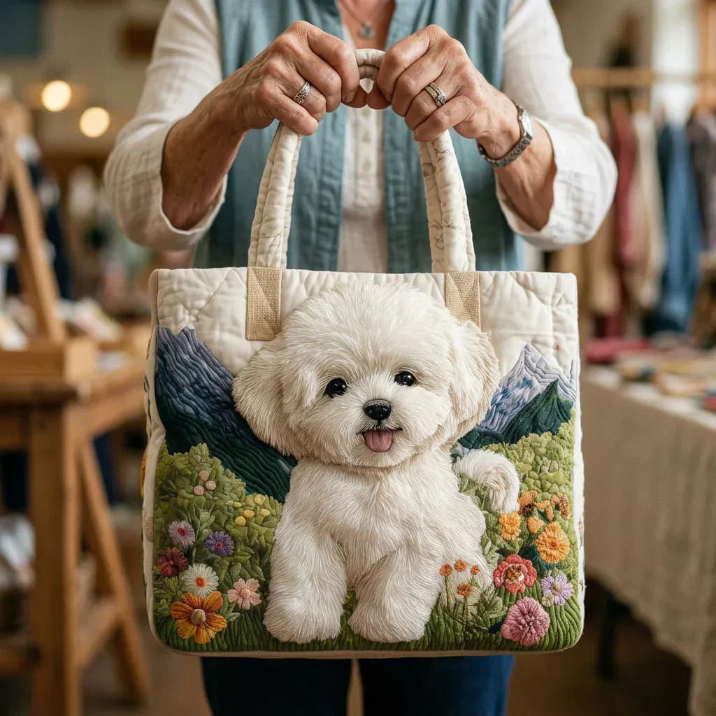 Bolso Acolchado Artesanal | Perro Encantado