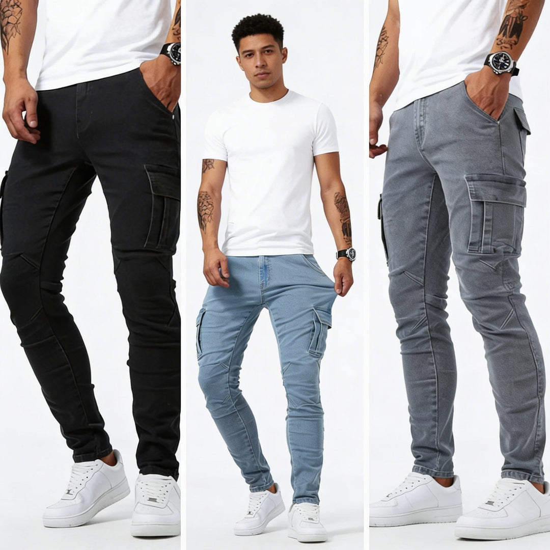 Brent | Vaqueros Cargo Modernos