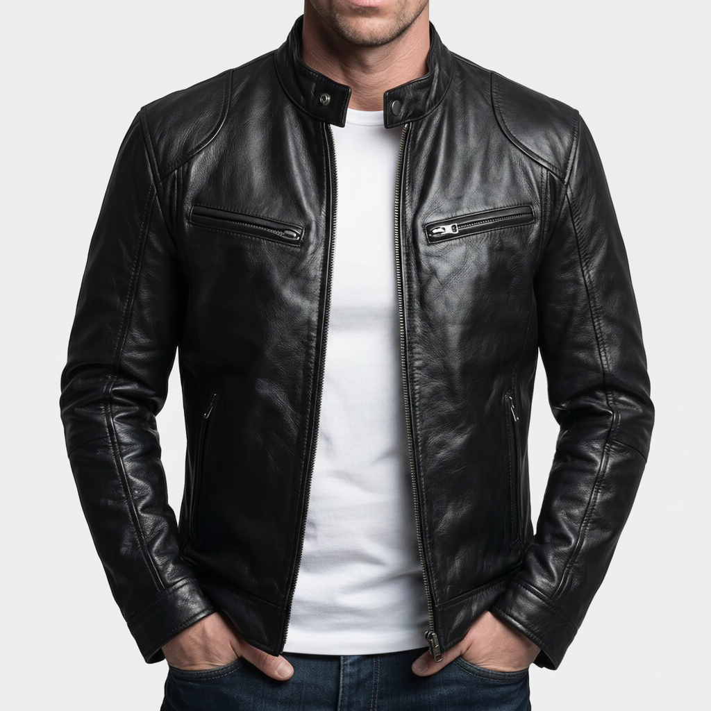 Mitchell | Chaqueta de Cuero para Hombre
