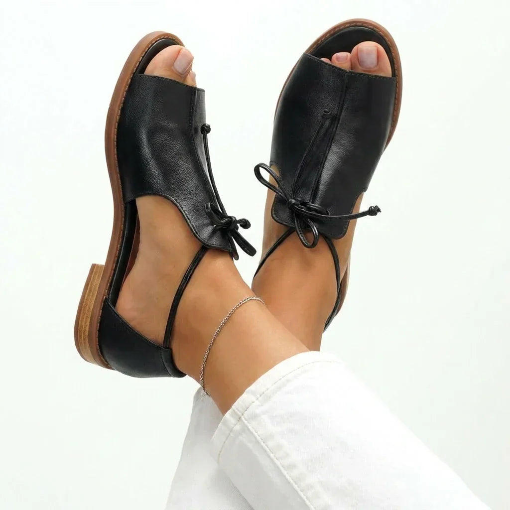 Julieta | Sandalias con Cordones
