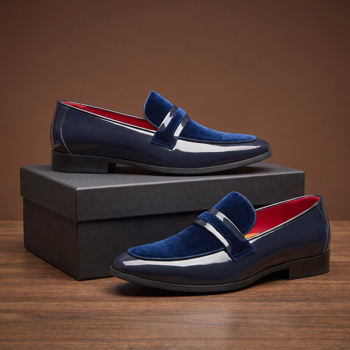 Victor | Mocasines refinados de charol