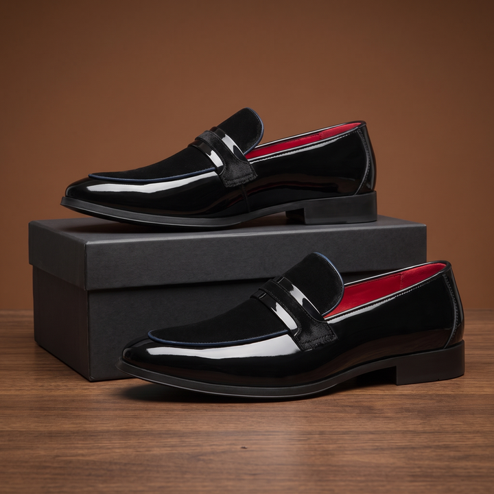 Victor | Mocasines refinados de charol