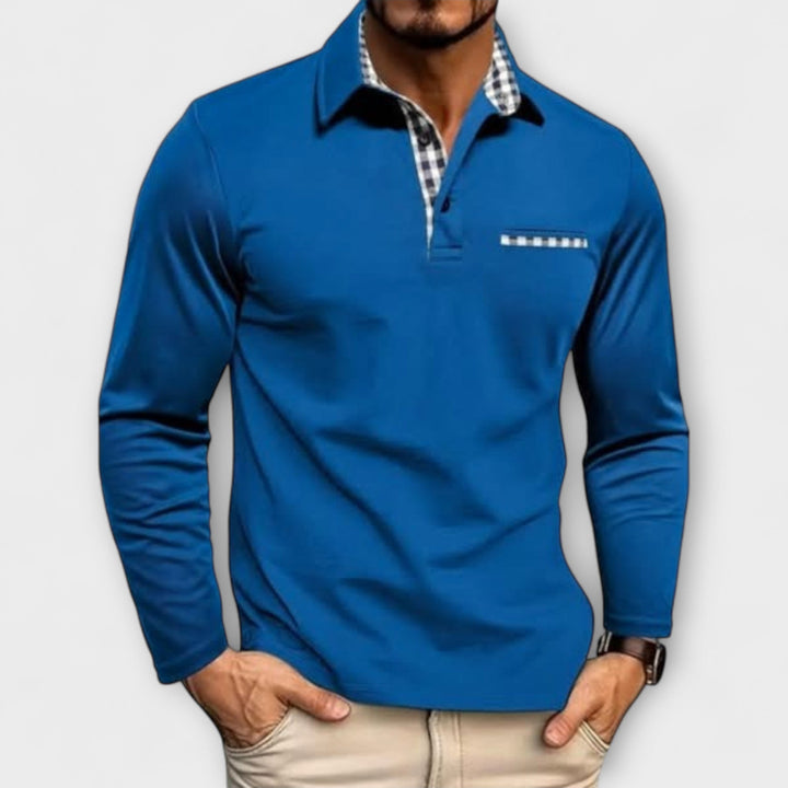Hugo | Polo elegante de manga larga